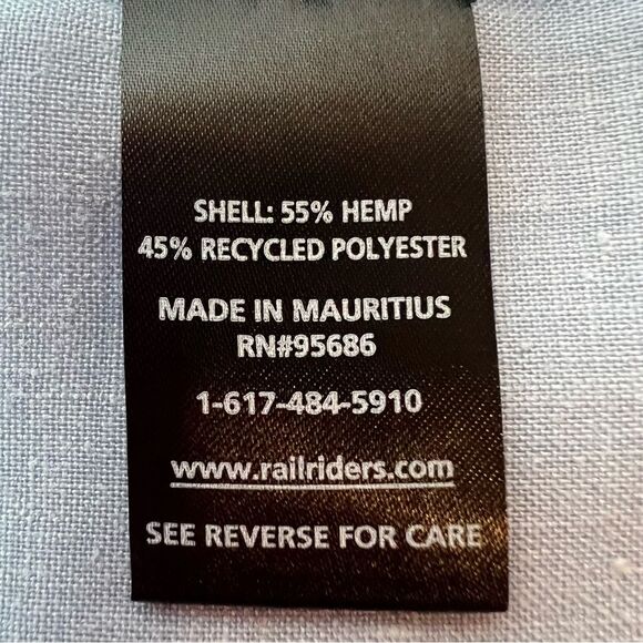 The Gentleman’s Chambray Long Sleeve Blue Size L - Picture 6 of 7